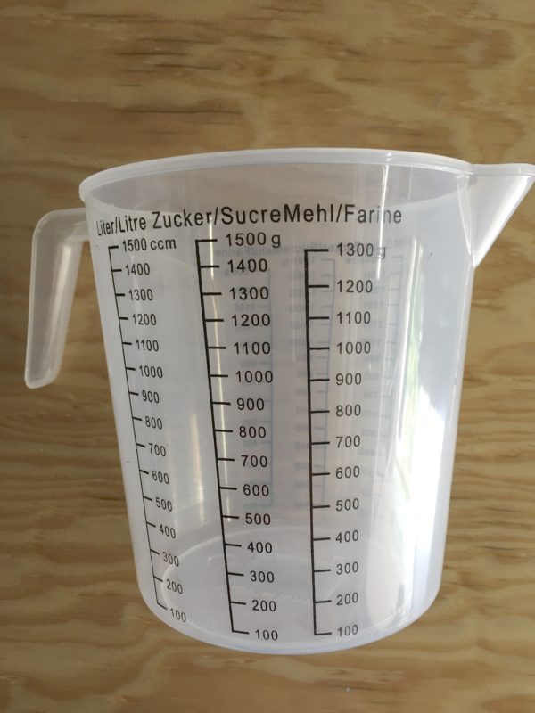Jarra Medidora de 1.5 litros