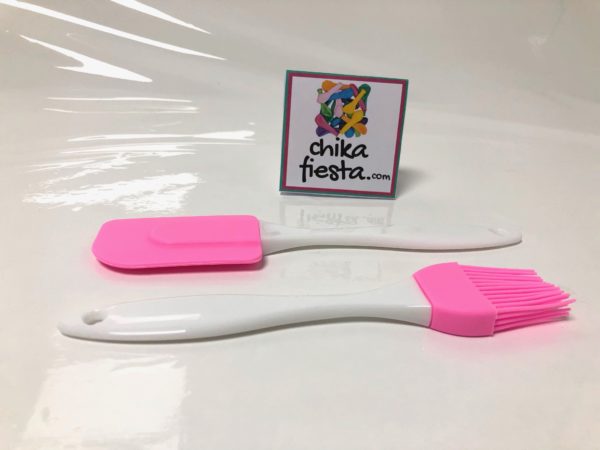 Miserable y Brocha de silicon color Rosa