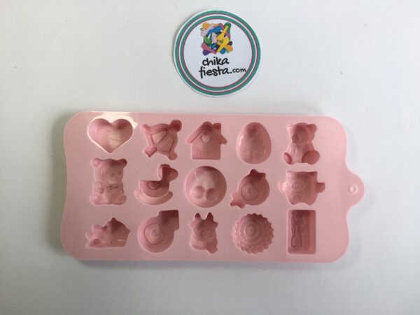 Molde de Silicon para Chocolates de San Valentín