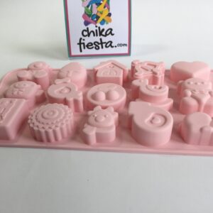 Molde de Silicon para Chocolates de San Valentín