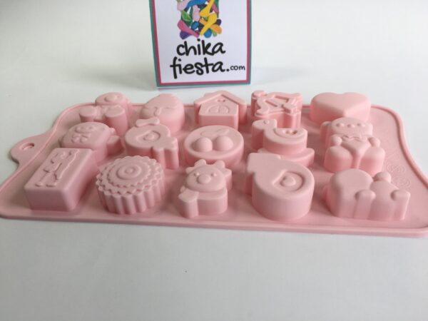 Molde de Silicon para Chocolates de San Valentín
