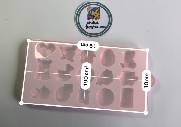Molde de Silicon para Chocolates de San Valentín