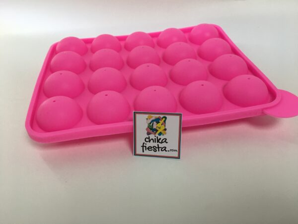 Molde de Silicon de Paletas Esferas Pastel Cake Pop