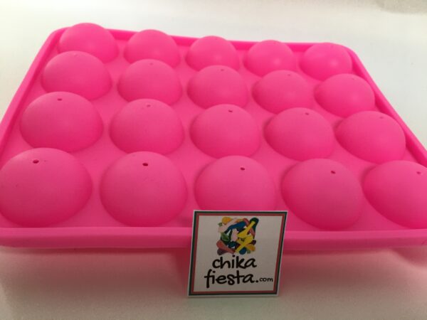 Molde de Silicon de Paletas Esferas Pastel Cake Pop