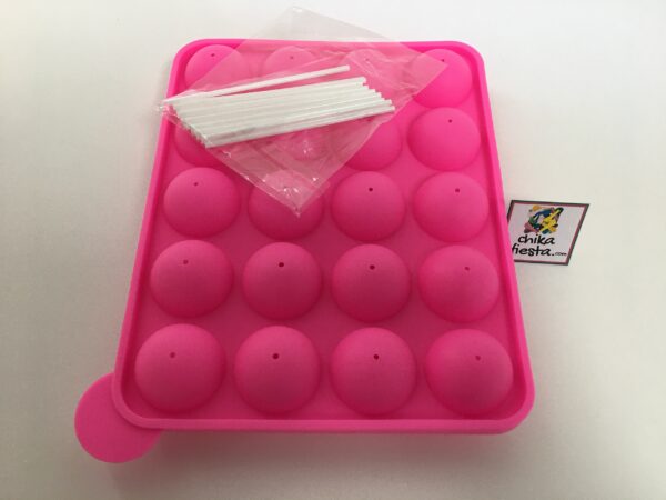 Molde Silicon Esferas Paletas de Pastel Cake Pop