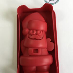 Molde de silicon santa clous para gelatina