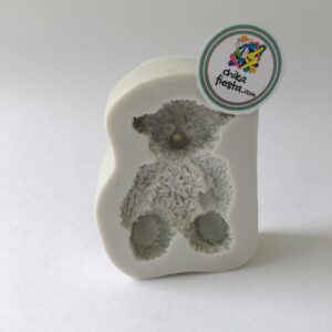 molde de silicon oso de peluche