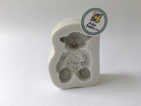 molde de silicon oso de peluche